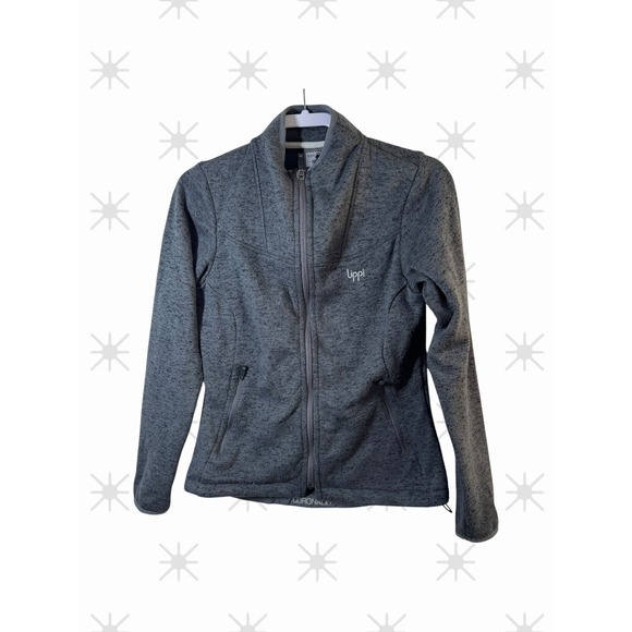 Uppi Jackets & Blazers - Uppi Thermpro Womens Gray Full Zip‎ Jacket Lightweight Small